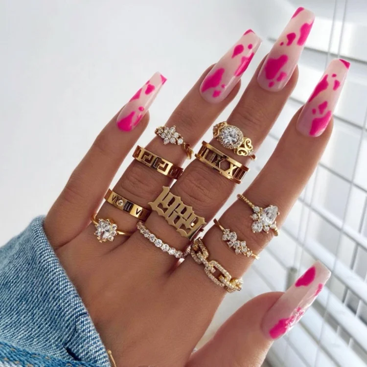 TKL wholesale false fingernails manicure removable long ballet press on nail tips, Picture
TKL wholesale false fingernails manicure removable long ballet press on nail tips, Picture