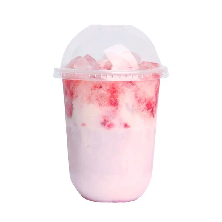 16 Oz Double Wall Plastic Dessert Juice Drinking Cups Pp Plastic Cup With Straw, Customized color
16 Oz Double Wall Plastic Dessert Juice Drinking Cups Pp Plastic Cup With Straw, Customized color
