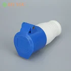 32A IP44 220V-240V 2P+E 3 pin 223 Type Hot selling Electric Power connector Cable waterproof industrial socket and plug