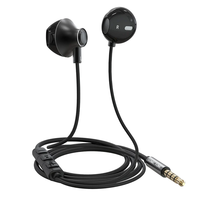 Amazon Best Selling In Ear Wired Earphones Powerful Sound Headphones Wired Headphone, Black
Amazon Best Selling In Ear Wired Earphones Powerful Sound Headphones Wired Headphone, Black