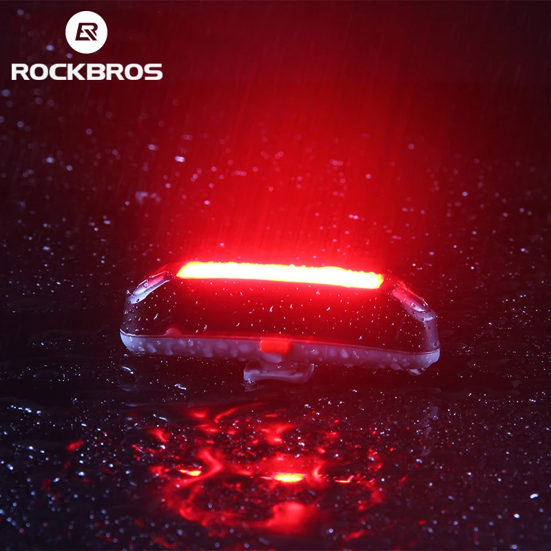 ROCKBROS Bicycle Light Waterproof 30LED Super Light With USB Rechargeable Safety Night Riding Rear Light, Black
ROCKBROS Bicycle Light Waterproof 30LED Super Light With USB Rechargeable Safety Night Riding Rear Light, Black