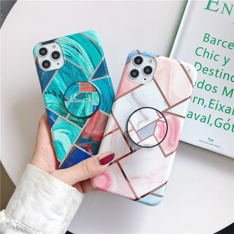 Shinny Marble Geometric Custom Printing IMD TPU Phone Case For iPhone 12 Pro With Stand
Shinny Marble Geometric Custom Printing IMD TPU Phone Case For iPhone 12 Pro With Stand