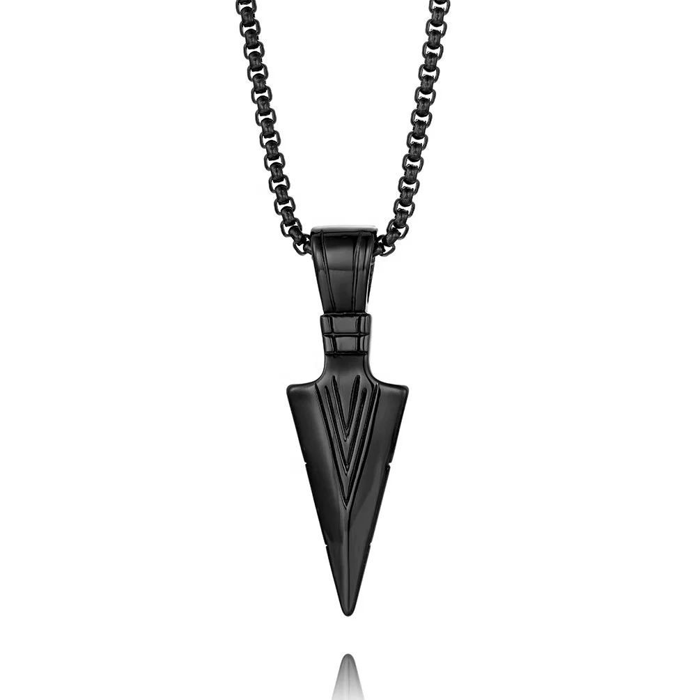 Stainless Steel Wholesale Simple Design Pendant Necklace Men Popular Black Gold Plated Jewelry Necklace
Stainless Steel Wholesale Simple Design Pendant Necklace Men Popular Black Gold Plated Jewelry Necklace