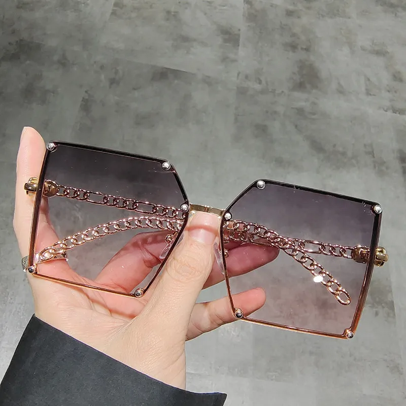 2021 Sunglasses high quality uv400 square oversized women big frame sunglasses, Mix color
2021 Sunglasses high quality uv400 square oversized women big frame sunglasses, Mix color
