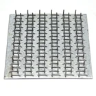 Galvanized steel timber connector roof truss gang nail plate