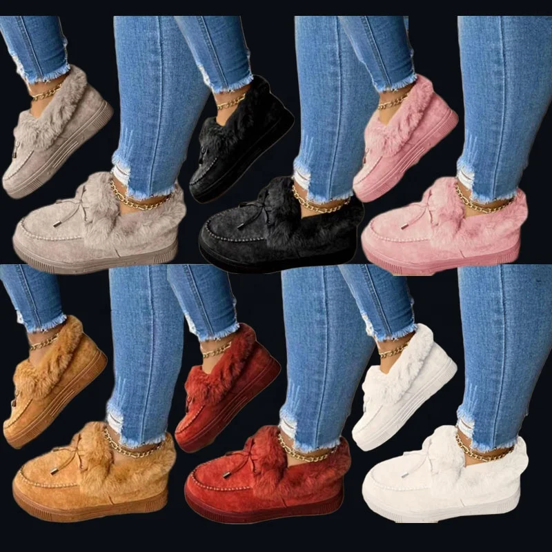 Women's Winter Fancy Boots Fur Faux Flat Sandals Doug Shoes For Girls Fashion Ladies Snow Platform Ankle Boots
Women's Winter Fancy Boots Fur Faux Flat Sandals Doug Shoes For Girls Fashion Ladies Snow Platform Ankle Boots