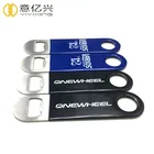 Vinyl Pub Bartender Stainless Steel Custom Beer Metal Bottle Openers With Logo Printed destapadores de cerveza