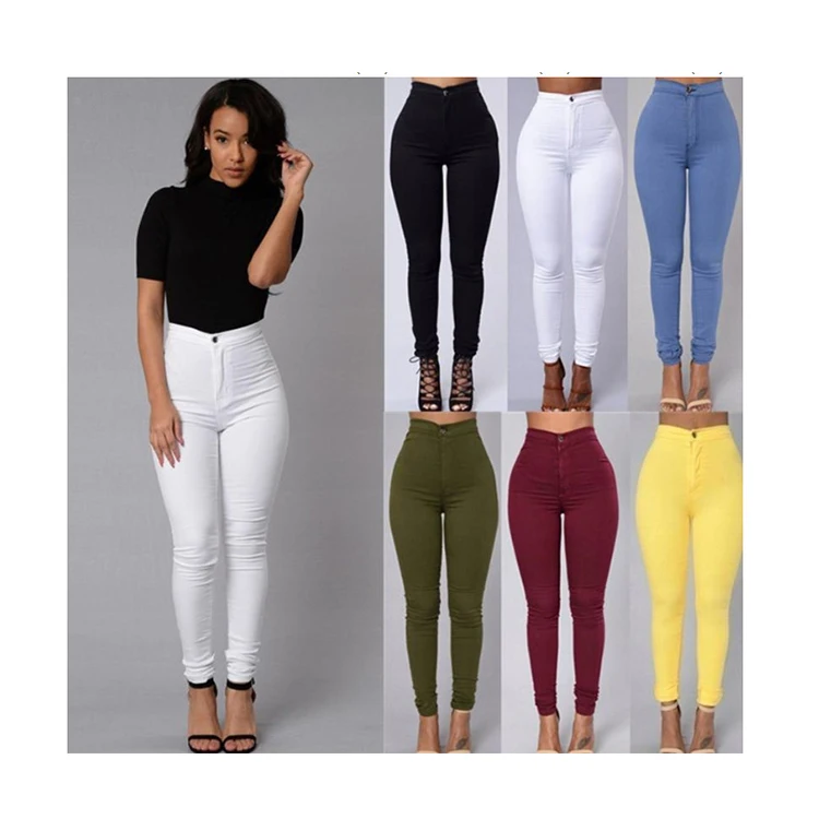 Wholesale Women Stretch High Waist Candy Color Skinny Solid Color Pants Trousers Women Pencil Casual Pants
Wholesale Women Stretch High Waist Candy Color Skinny Solid Color Pants Trousers Women Pencil Casual Pants