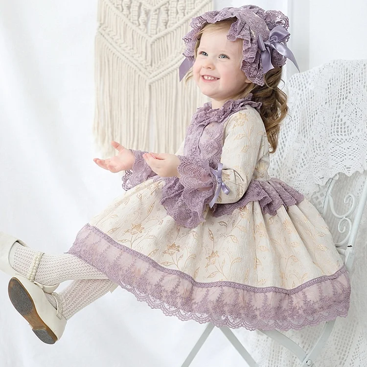 Kids Baby Girl Velvet Vintage Ruffles Lace Bow 2 Pcs Set Long Sleeve Spanish Princess Lolita Birthday Wedding Party Dress
Kids Baby Girl Velvet Vintage Ruffles Lace Bow 2 Pcs Set Long Sleeve Spanish Princess Lolita Birthday Wedding Party Dress
