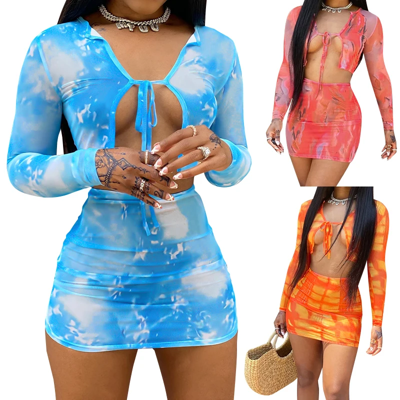 Factory direct women summer tops with colorful print ladies sexy tops of a mini skirt and top set
Factory direct women summer tops with colorful print ladies sexy tops of a mini skirt and top set
