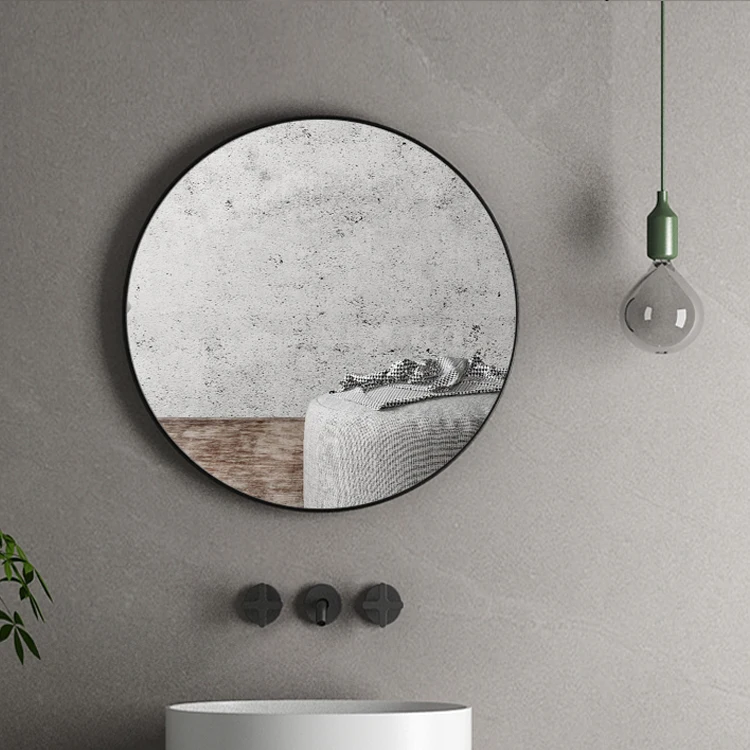 Ruicheng Factory Round Decorative Grey Aluminum Alloy Framed Wall Mirror With Recessed Design, Black,golden,silver,white,gray,customized
Ruicheng Factory Round Decorative Grey Aluminum Alloy Framed Wall Mirror With Recessed Design, Black,golden,silver,white,gray,customized
