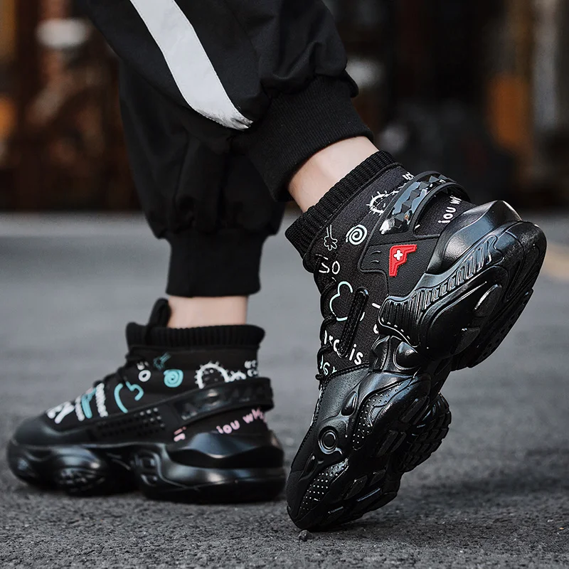 Autumn Casual Shoes for Man Sneakers Fashion Mesh Breathable Sport Outdoor Shoes Zapatos De Hombre High Top Basketball Shoes
Autumn Casual Shoes for Man Sneakers Fashion Mesh Breathable Sport Outdoor Shoes Zapatos De Hombre High Top Basketball Shoes