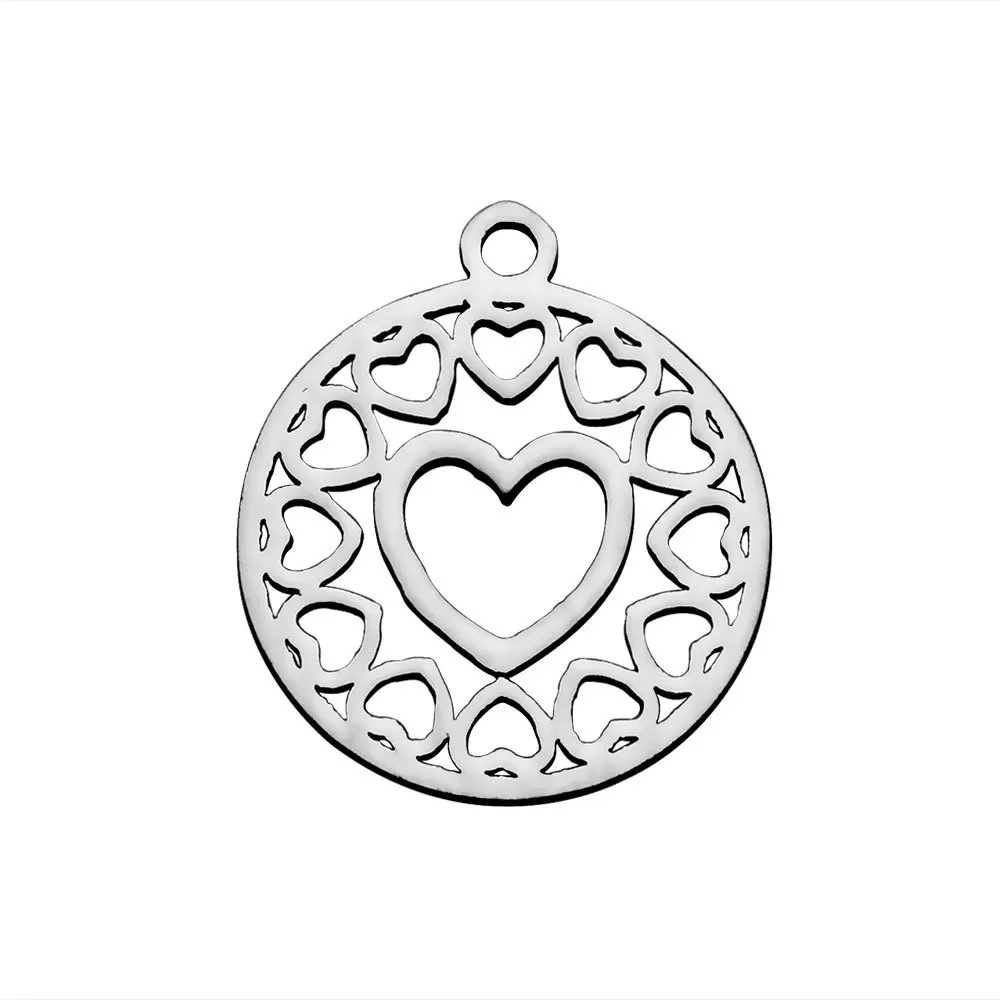 hollow-out circle Mom heart necklace pendant bracelet accessories stainless steel Diy jewelry accessories (SZ056), As picture
hollow-out circle Mom heart necklace pendant bracelet accessories stainless steel Diy jewelry accessories (SZ056), As picture