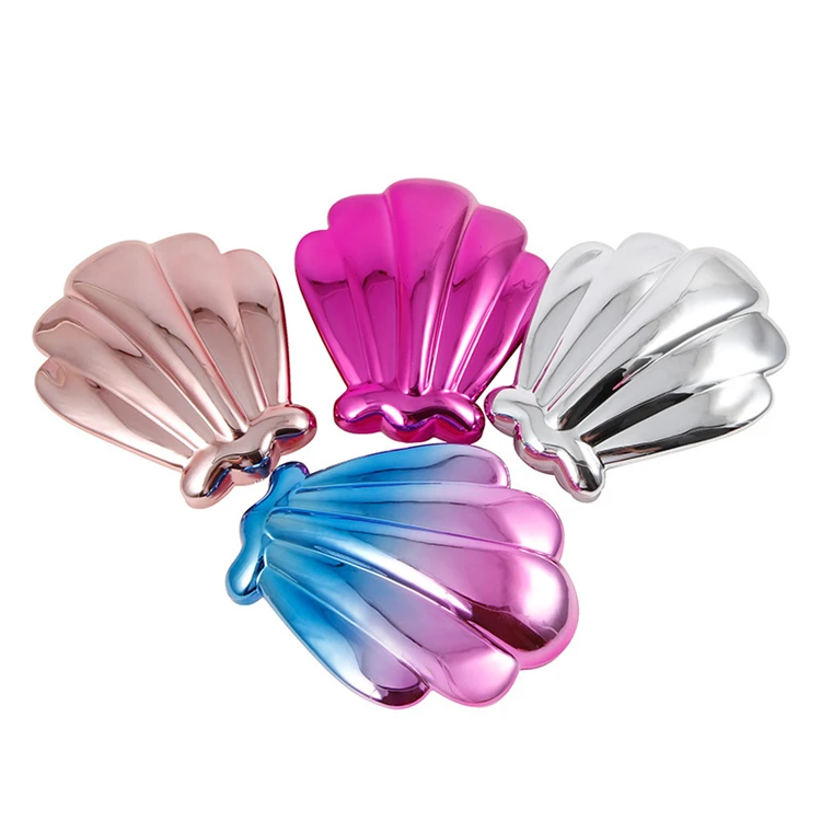2021 New Mermaid Unique Design Shell Shape Customized Detangling Hair Brush, Black/pink/red/purple/blue/green
2021 New Mermaid Unique Design Shell Shape Customized Detangling Hair Brush, Black/pink/red/purple/blue/green