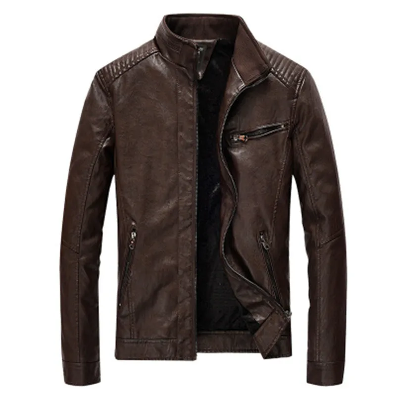 Men's Spring and Autumn New PU Leather Men's Jacket Washed Thin Motorcycle Leather Jacket
Men's Spring and Autumn New PU Leather Men's Jacket Washed Thin Motorcycle Leather Jacket