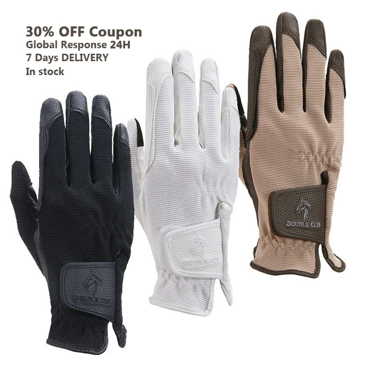 New Design Hot Sale Anti-Slip Breathable Durable Touch Screen Horse Riding Gloves, Black, khaki, white
New Design Hot Sale Anti-Slip Breathable Durable Touch Screen Horse Riding Gloves, Black, khaki, white