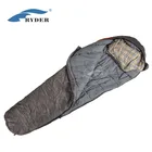 Double layer backpacking thick sleeping bag
