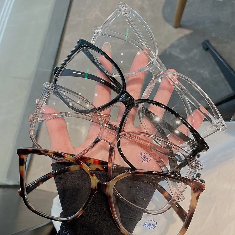 Vintage Oversized Anti-blue Light Cat Eye Glasses Frame For Women New Fashion Big Frame Black Clear Computer Eyeglasses Frame
Vintage Oversized Anti-blue Light Cat Eye Glasses Frame For Women New Fashion Big Frame Black Clear Computer Eyeglasses Frame