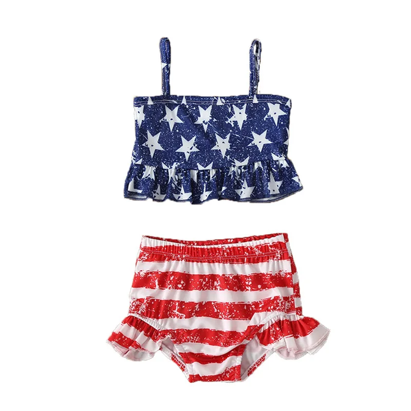 CHILDREN'S SWIMSUIT BIKINI SLING SET INDEPENDENCE DAY CHILDREN'S WEAR GIRLS' SWIMWEAR SWIMWEAR
CHILDREN'S SWIMSUIT BIKINI SLING SET INDEPENDENCE DAY CHILDREN'S WEAR GIRLS' SWIMWEAR SWIMWEAR