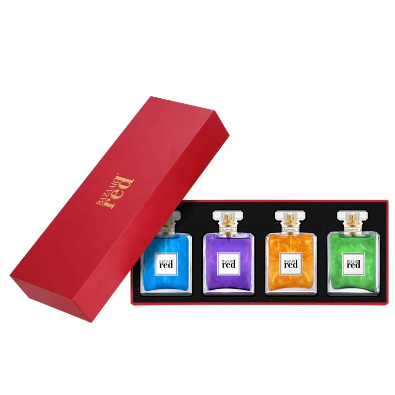 2021 Bazaarred Fairy Gold Perfume 50ml*4 Spring summer autumn and winter perfume, 4 colors
2021 Bazaarred Fairy Gold Perfume 50ml*4 Spring summer autumn and winter perfume, 4 colors
