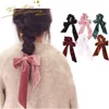New Popular velvet bow tie fashion lady hair circle flower hair scarf