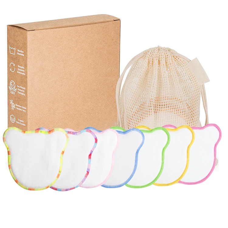 Eco Friendly Double Layer Biodegradable Reusable Washable Bamboo Cotton Pads Facial Cleansing Pads
Eco Friendly Double Layer Biodegradable Reusable Washable Bamboo Cotton Pads Facial Cleansing Pads