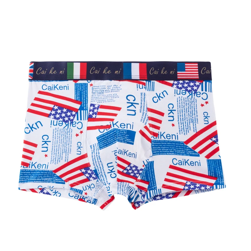 Wholesale men's loose cotton boxer shorts comfortable 95% cotton personalized fashion printed breathable underwea, 8 colors
Wholesale men's loose cotton boxer shorts comfortable 95% cotton personalized fashion printed breathable underwea, 8 colors
