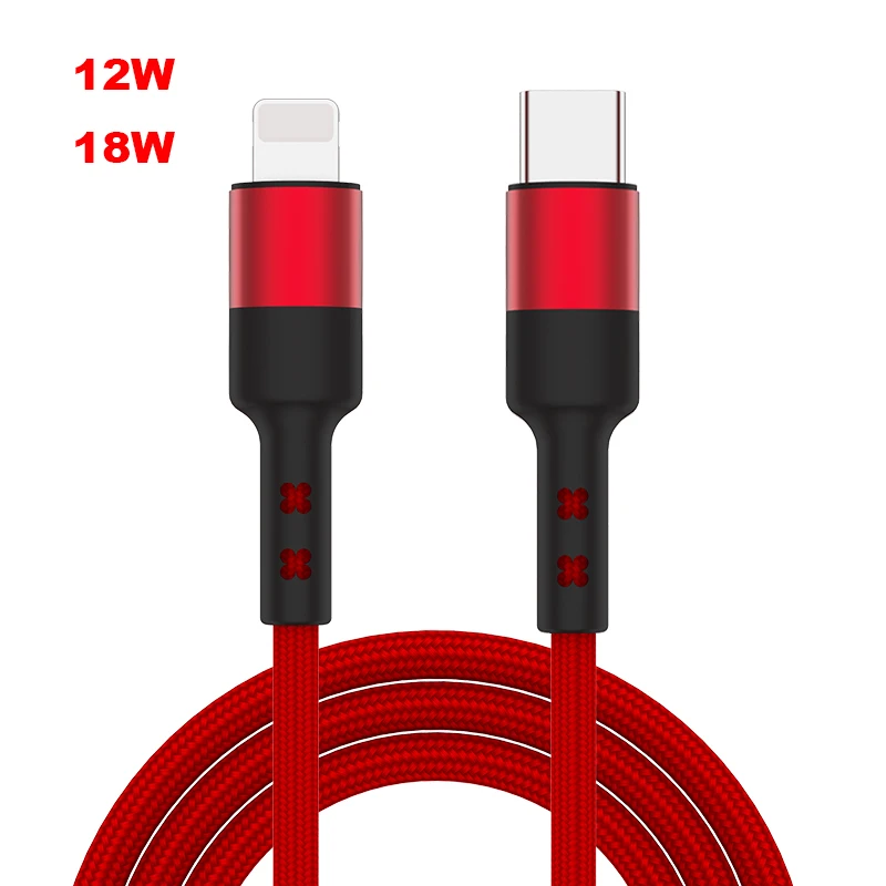 18W Fast charging Wholesale High Quality PD Fast Charging Type C USB C to Lightning Data Cable Usb Charging Cable
18W Fast charging Wholesale High Quality PD Fast Charging Type C USB C to Lightning Data Cable Usb Charging Cable
