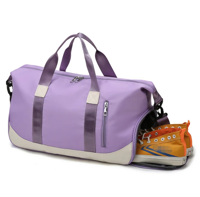 Outdoor Waterproof Nylon Sports Gym Bags Men Women Training Fitness Travel Handbag Yoga Mat Sport Bag with shoes Compartment, Different colors
Outdoor Waterproof Nylon Sports Gym Bags Men Women Training Fitness Travel Handbag Yoga Mat Sport Bag with shoes Compartment, Different colors