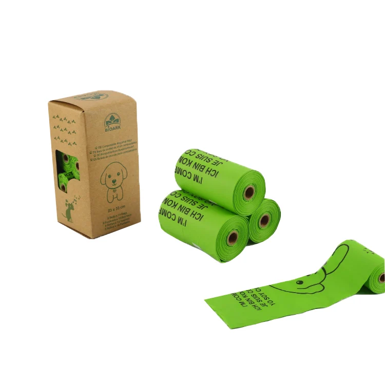Drop Shipping Compostable Pet Poop Bag Cornstarch Dog Poop Bags Custom Printed With Good Quality And Cheap Price, Green
Drop Shipping Compostable Pet Poop Bag Cornstarch Dog Poop Bags Custom Printed With Good Quality And Cheap Price, Green
