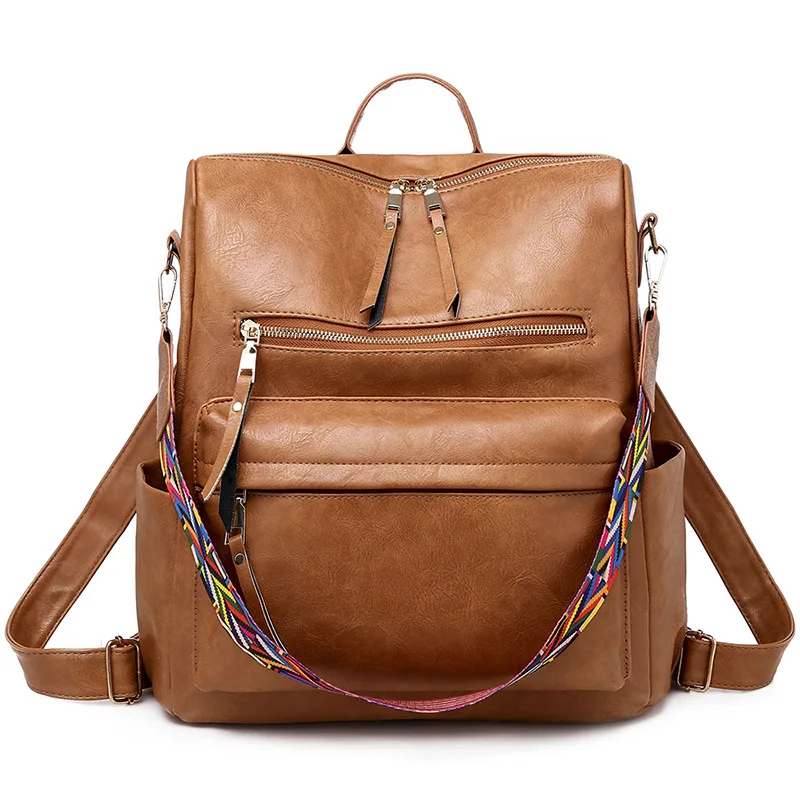 0104 2021 Custom Wholesale University Soft Cute Leopard Grain Brown Lady Teen Girls Women Vintage Vegan PU Leather Backpack
0104 2021 Custom Wholesale University Soft Cute Leopard Grain Brown Lady Teen Girls Women Vintage Vegan PU Leather Backpack