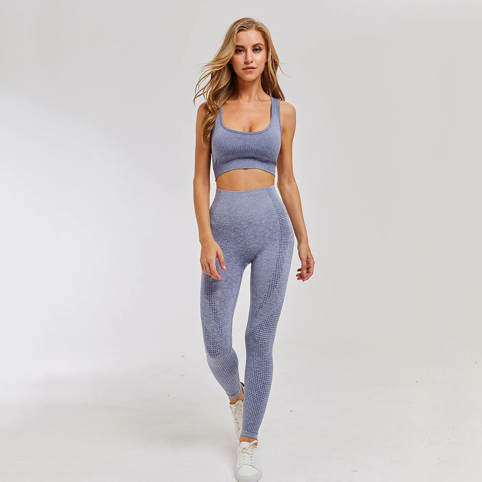 Sports Yoga Clothing Fitness Yoga Set Seamless Yoga Pants And Sports Bra 2 Piece Workout Set, 9 colors
Sports Yoga Clothing Fitness Yoga Set Seamless Yoga Pants And Sports Bra 2 Piece Workout Set, 9 colors