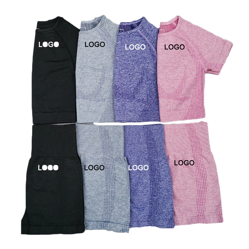 2020 women summer seamless yoga set fitness sports suits gym clothing yoga t-shirts high waist shorts
2020 women summer seamless yoga set fitness sports suits gym clothing yoga t-shirts high waist shorts