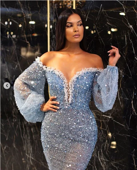 Wholesale backless beaded long women dress off shoulder even robes soirees long evening dress elegant, Picture
Wholesale backless beaded long women dress off shoulder even robes soirees long evening dress elegant, Picture