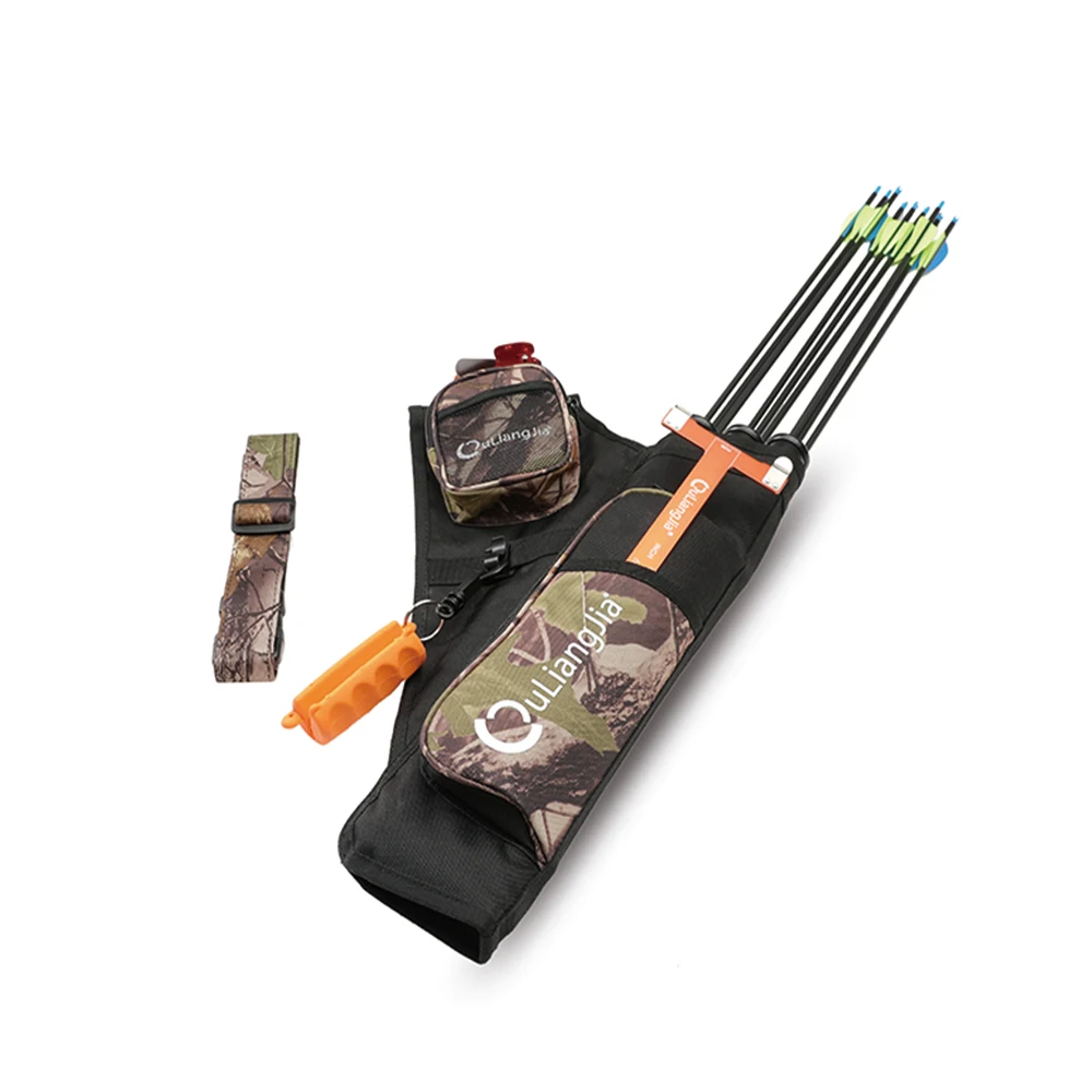 Ouliangjia High Quality Holder Bow Belt Waist Bag Pouch Archery 3 Tube Quiver For Hunting Training
Ouliangjia High Quality Holder Bow Belt Waist Bag Pouch Archery 3 Tube Quiver For Hunting Training