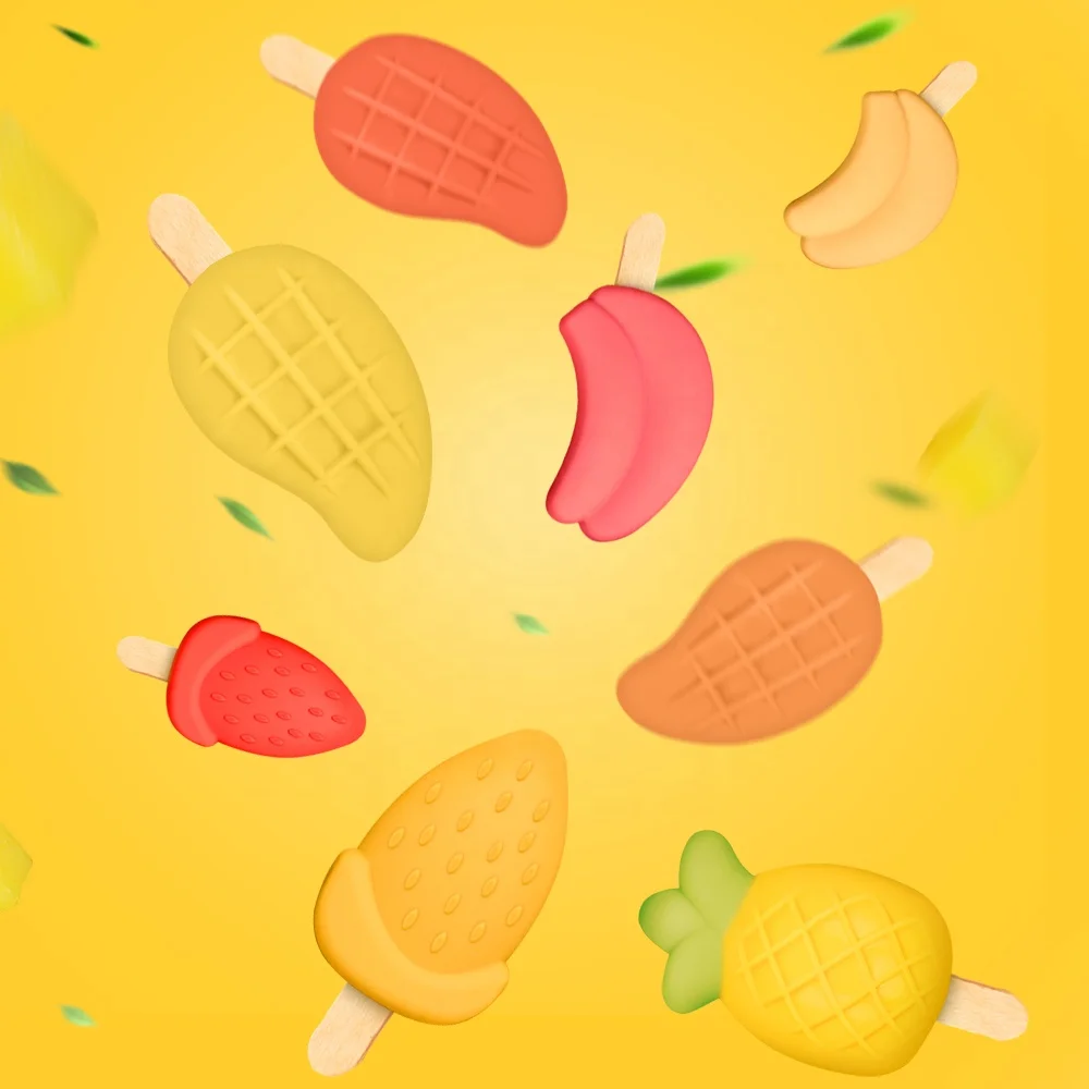 NEW 6 grids ice cream mold silicone maker with popsicle candy bar form BPA Free fruit ice lolly tray moulds
NEW 6 grids ice cream mold silicone maker with popsicle candy bar form BPA Free fruit ice lolly tray moulds