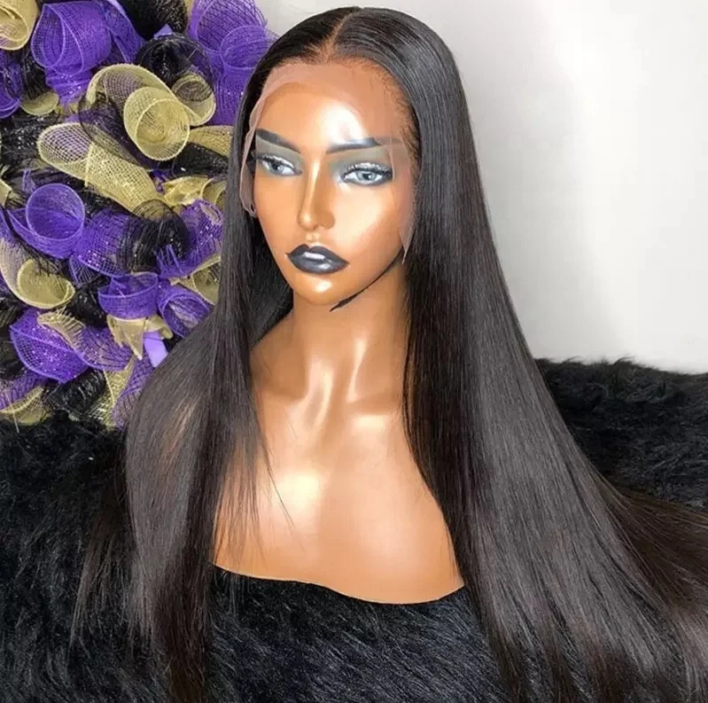 Long Human Hair Wig Cuticle Aligned HD Lace Wigs Straight Natural Virgin Brazilian Hair Wigs for Black Women 360 Lace
Long Human Hair Wig Cuticle Aligned HD Lace Wigs Straight Natural Virgin Brazilian Hair Wigs for Black Women 360 Lace