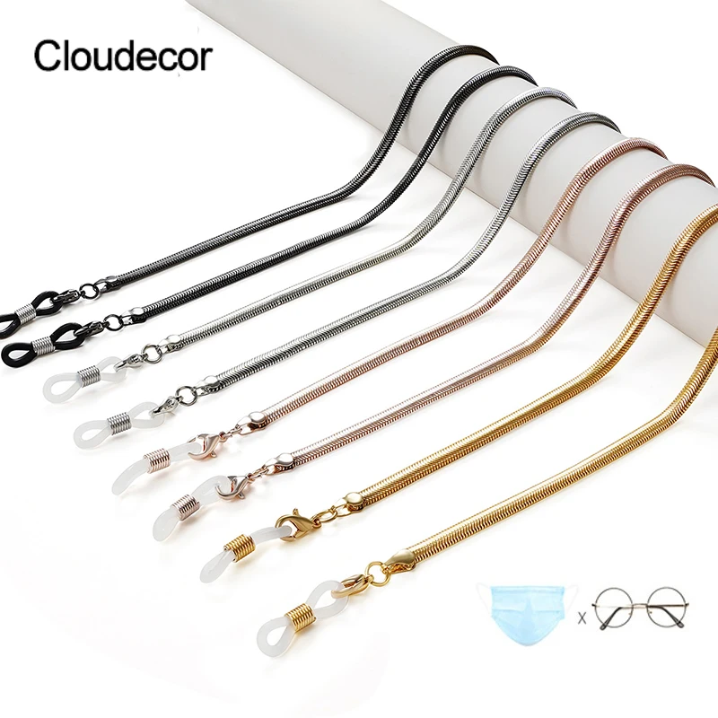 Herringbone Necklace Gold Glasses Eyewear Chain Mask Holder Eyeglass Neck Hanging Sunglasses Accessories Eyeglass Chain For Men
Herringbone Necklace Gold Glasses Eyewear Chain Mask Holder Eyeglass Neck Hanging Sunglasses Accessories Eyeglass Chain For Men