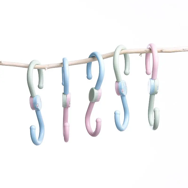 3pcs/set Creative Blue Type Hooks 360 Degree Rotatable Multifunctional Clothes Hook Bathroom S Type Hooks Kitchen Gadgets
3pcs/set Creative Blue Type Hooks 360 Degree Rotatable Multifunctional Clothes Hook Bathroom S Type Hooks Kitchen Gadgets