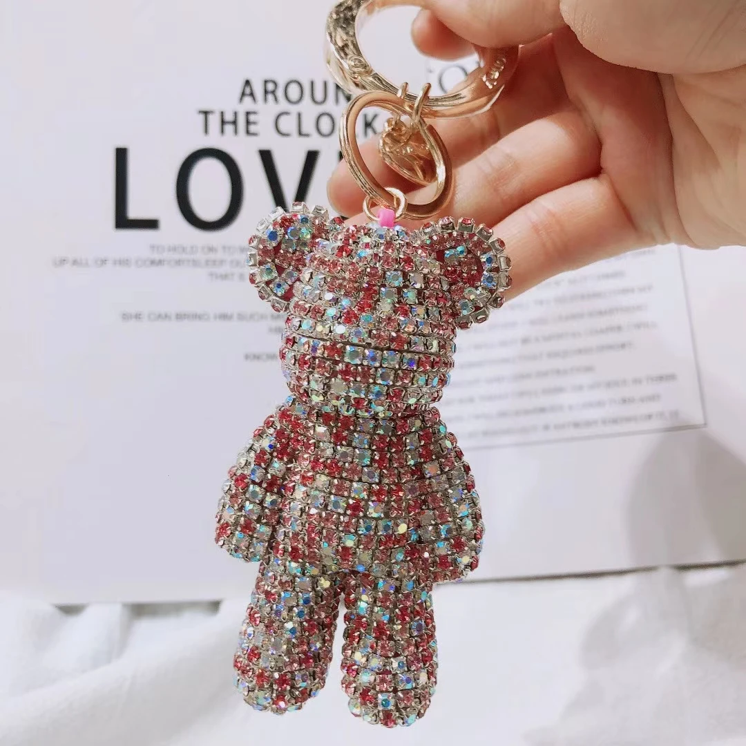 Key chain rings cute cool GLOOMY BEAR Bulldog mouse metal designer key chains crystal accessories
Key chain rings cute cool GLOOMY BEAR Bulldog mouse metal designer key chains crystal accessories