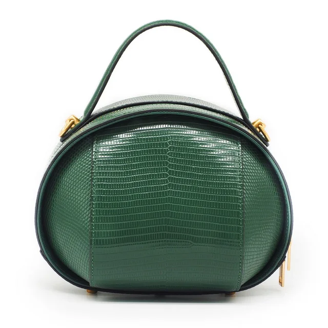 High Quality fashion embossed lizard zipper round shape leather saddle bag handbag for women
High Quality fashion embossed lizard zipper round shape leather saddle bag handbag for women