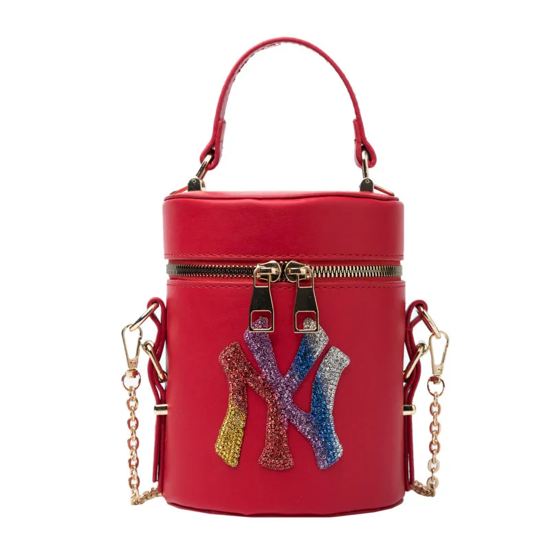 Popular Handbag Bag Women Spring And Summer New Fashion NY Hot Diamond Messenger Bag Texture Bucket Bag, White, yellow, red, green, blue, black, brown, pink 
Popular Handbag Bag Women Spring And Summer New Fashion NY Hot Diamond Messenger Bag Texture Bucket Bag, White, yellow, red, green, blue, black, brown, pink