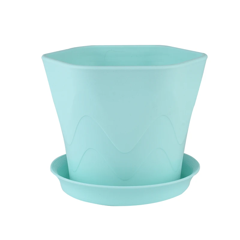 Minimalism style 2021DEEPBANG Factory Wholesale Cheap Garden Hexagonal flowerpots plastic plant, Light blue
Minimalism style 2021DEEPBANG Factory Wholesale Cheap Garden Hexagonal flowerpots plastic plant, Light blue