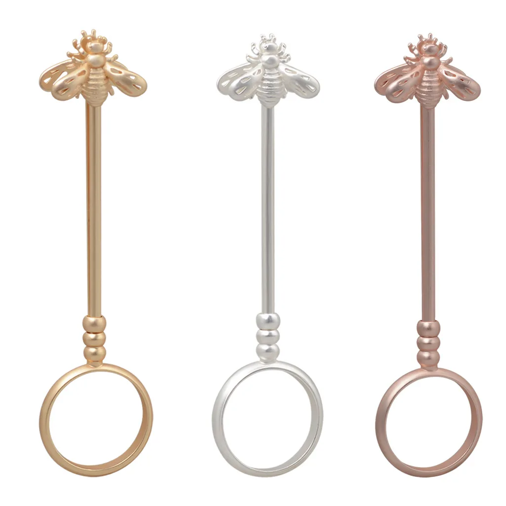 New creative Design adjustable Gold Bee Clips Holder Ring For Smoking Accessories cigarette holder ring, As picture
New creative Design adjustable Gold Bee Clips Holder Ring For Smoking Accessories cigarette holder ring, As picture