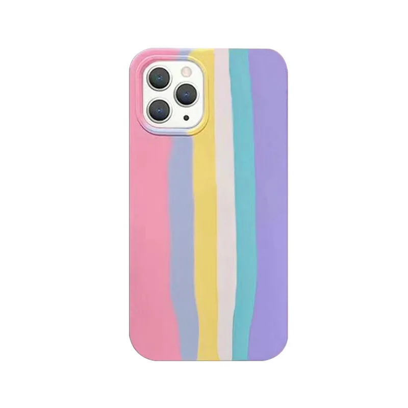Rainbow Color Silicone Liquid Phone Case For iPhone 11 Pro Max Unique Liquid Full Protect
Rainbow Color Silicone Liquid Phone Case For iPhone 11 Pro Max Unique Liquid Full Protect