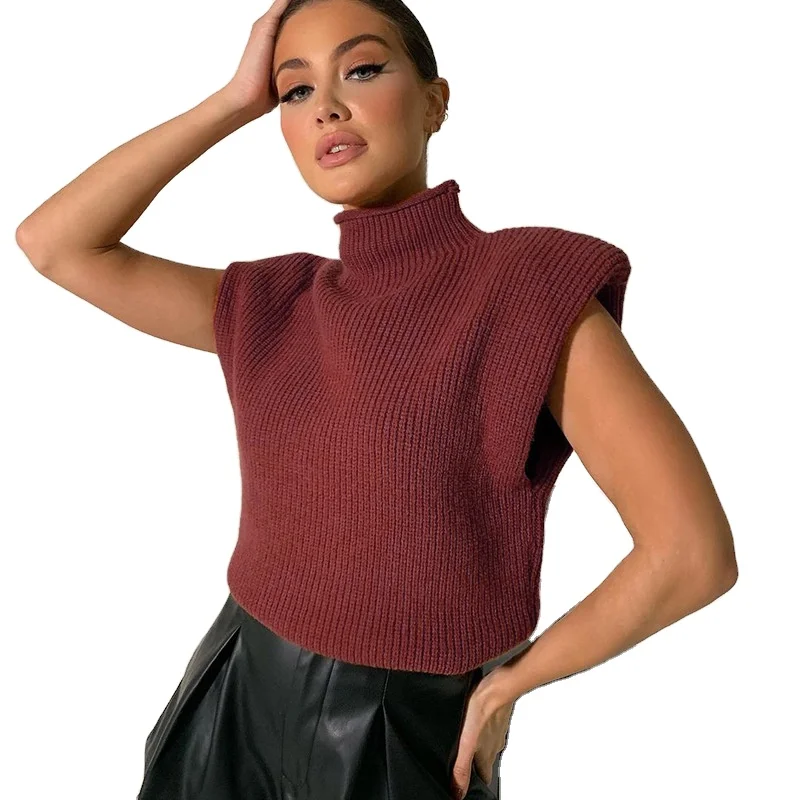 Winter New Solid Color Sexy Temperament High Neck Short Sleeve Women Sweater Pullovers, White black wine red apricot
Winter New Solid Color Sexy Temperament High Neck Short Sleeve Women Sweater Pullovers, White black wine red apricot