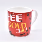 Hot Selling Custom Logo Printing Color Ceramic Custom Coffee Cup