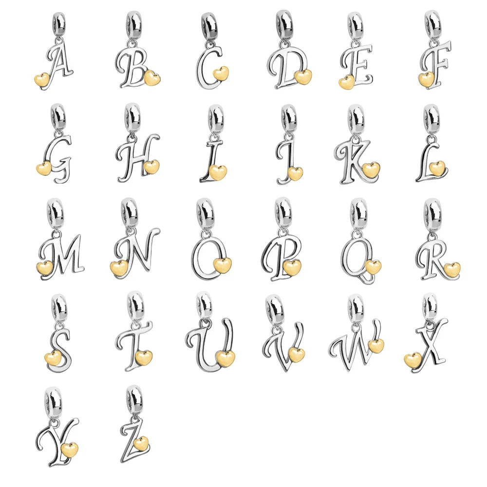 Gold A-Z Charm Alphabet Letter Charm Personalised Name Bracelet Making, Silver / gold / black / black / rose gold / blue ...
Gold A-Z Charm Alphabet Letter Charm Personalised Name Bracelet Making, Silver / gold / black / black / rose gold / blue ...
