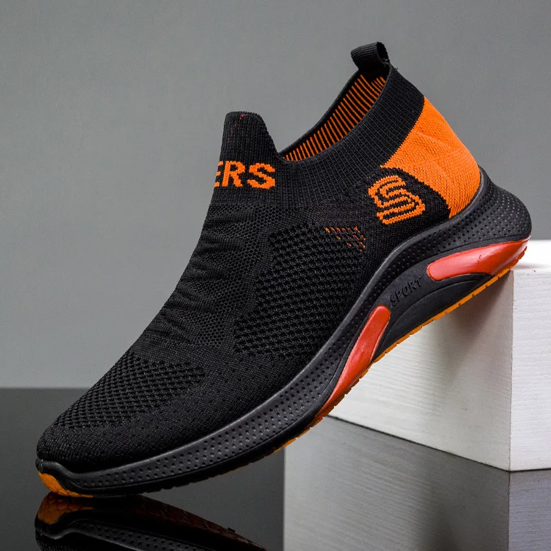 2021 Casual fashional high top stock breathable light weight fly knit mesh running shoes men sport jogging sneaker, Picture
2021 Casual fashional high top stock breathable light weight fly knit mesh running shoes men sport jogging sneaker, Picture