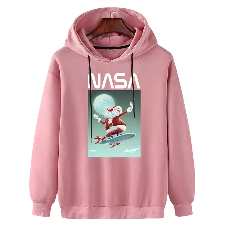 Fall/Winter Print Recreation Turtleneck Pullover New Skateboard Santa Long Sleeve Pullover Hoodie
Fall/Winter Print Recreation Turtleneck Pullover New Skateboard Santa Long Sleeve Pullover Hoodie